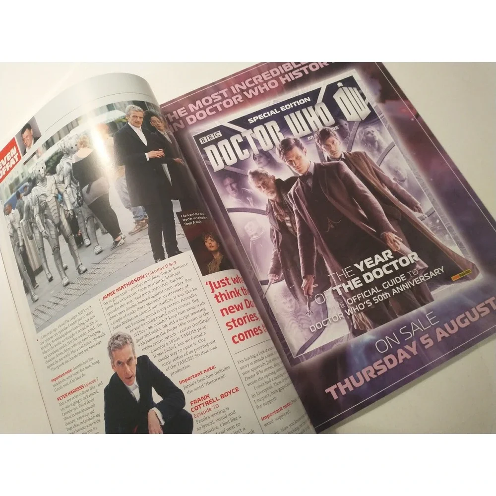 DOCTOR WHO Magazine #476 - Steven Moffat and Peter Capaldi - September 2014